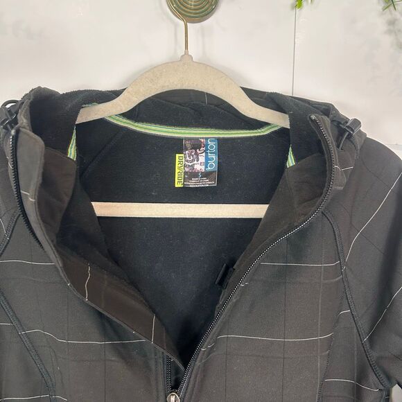 Burton Women’s Snowboarding Dry Ride Jacket Fleece Lined Black Ski Winter Zip Up - Picture 4 of 16